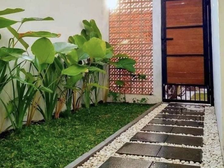 desain taman minimalis modern