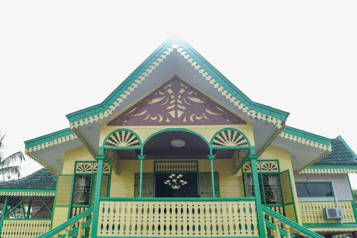 Rumah adat Orang Melayu Medan Identitas Budaya