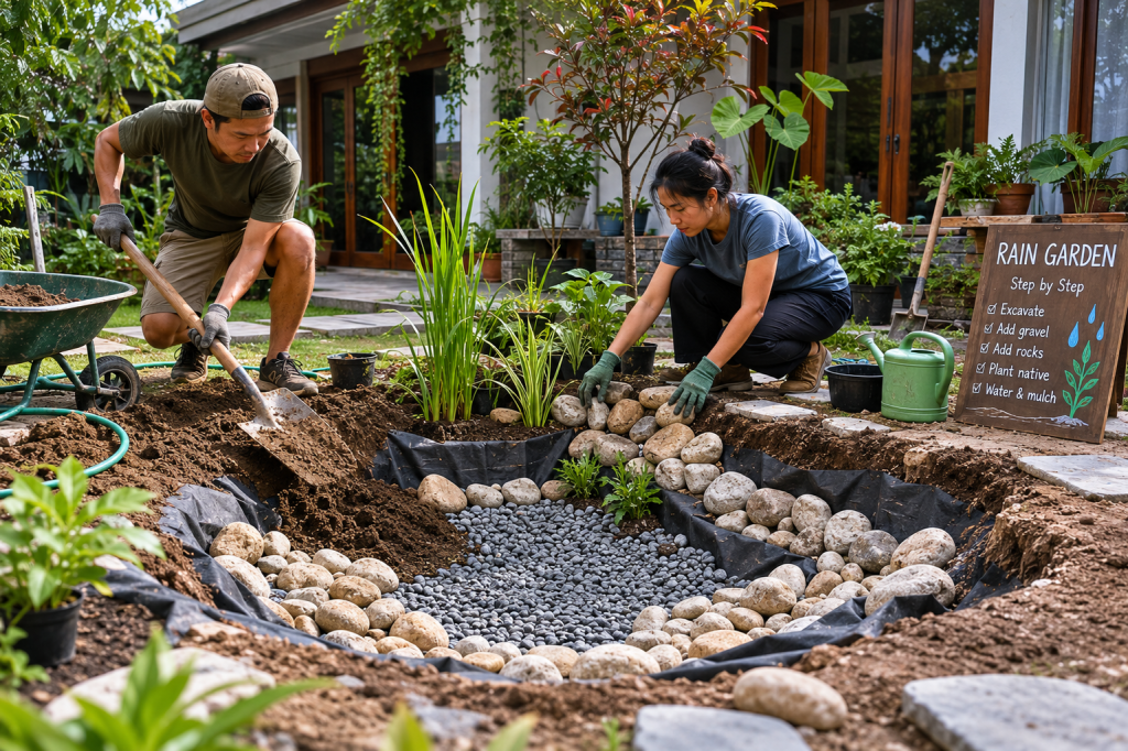 Jangan Tunggu Banjir, Rain Garden 2026 Bisa Selamatkan Halamanmu Mulai 1 M²
